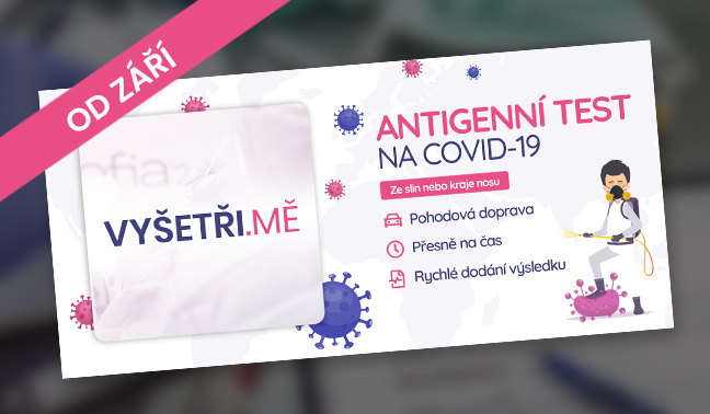 Antigen do pár minut okamžitý test na covid-19