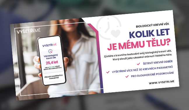 Kolik let je mému tělu? Vyšetření krevního věku