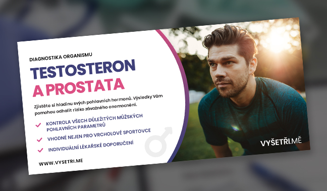 Jsem zdravý muž? Vyšetření pohlavních hormonů a prostaty