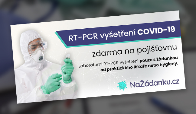 PCR s žádankou bezplatné pro indikované lékařem